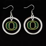 Oregon State Beavers Hoop Logo Earring Set Ncaa Charm