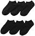 Jefferies Socks Girls 2-6X Seamless Capri Liner 6 Pair Pack