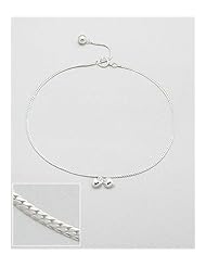 Heart Anklet In 92.5 Sterling Silver