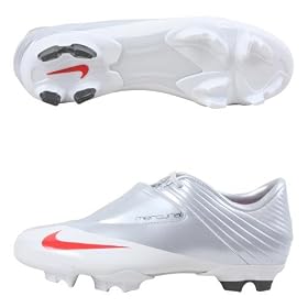 Nike Mercurial Steam V FG Silver Mens Soccer Shoes - 354549-061