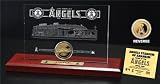 Los Angeles Angels of Anaheim Angels Stadium 24KT Gold Coin Etched Acrylic