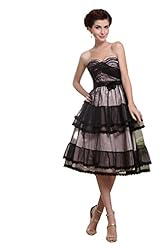 Tiered Satin Bridesmaid Dress 