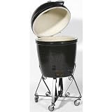Meteor Comet Kamado Charcoal Grill- Brown