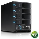 Fantec Laufwerksgeh&auml;use MR-35US3R (8,8 cm (3,5 Zoll), 4x SATA HDD, RAID, USB 3.0, eSATA)