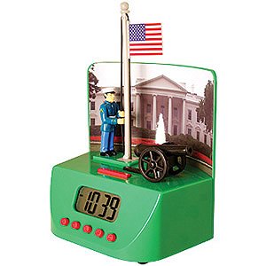 American Flag Digital Alarm Clock