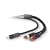 Belkin AUDIO Y-SPLITTER CABLE * 3.5mmSTEREO/2xRCA; 3'