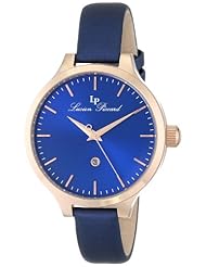Lucien Piccard Womens LP-12917-RG-03 Lleida Analog Display Japanese Quartz Blue Watch