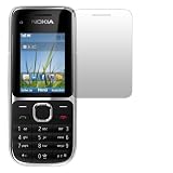 2 x Slabo Displayschutzfolie Nokia C2-01 Displayschutz Schutzfolie Folie Crystal Clear unsichtbar MADE IN GERMANYvon "Slabo"