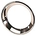 Stainless Steel Beauty Ring, 15 In GM Rally Wheel, 2.5 In Wide