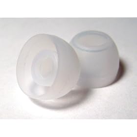 3 Pair Clear Medium Replacement Silicone Ear Tips for Koss 9mm In-Ear Earphones Headphones by 