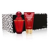 Samsara by Guerlain for Women 2 Piece Set Includes: 1.7 oz Eau de Toilette Spray + 2.5 oz Gentle Body Lotion in Leopard Vanity Tray