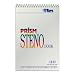 TOPS 80274 Prism 6x9 Gregg Ruled Steno Notebook, 80 Perforated Gray Sheets/Book, 4 Books/pk