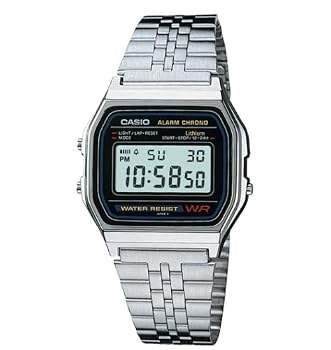 Casio #A158WA-1 Men's Classic Digital Bracelet Watch