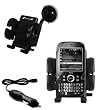 PalmOne Palm Treo Pro Flexible Auto Windshield Holder with Car Charger - Uses Gomadic TipExchange