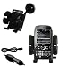Electronics : PalmOne Palm Treo Pro Flexible Auto Windshield Holder with Car Charger - Uses Gomadic TipExchange