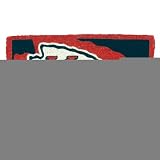 Team Sports America NFL0007L-810 18''x30''Welcome Mat Bleached-KC Chiefs