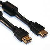 Geftix Premium 24K Gold Plated Professional Black Series HDMI to HDMI Cable - 1.3 Compliant 1080P Compatible - 2 metre - For use with LCD & Plasma HD Ready TVs, Playstation 3 (PS3), Xbox 360, BluRay Player, Sky HD, Virgin V+