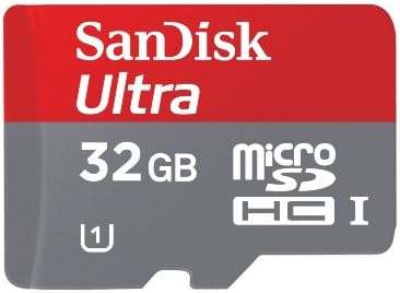 SanDisk Ultra 32GB MicroSDHC Class 10 UHS Memory Card Speed Up To 30MB/s With Adapter, Frustration-Free Packaging - SDSDQU-032G-AFFP-A [Old Version]