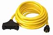 Coleman Cable 01911 25-Foot 10/3 Generator Power Cord with L5-20P Plug and 3-Outlets Coleman Cable 01911 25-Foot 10/3 Generator Power Cord with L5-20P Plug and 3-Outlets