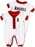 Los Angels Angels of Anaheim Baby Uniform Coveralls, 3-6 mos