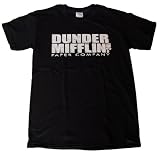 The Office Dunder Mifflin Paper Company T-shirts - 8 Colors including Red, White, Orange, Brown & Olive by Kendall