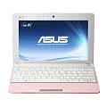Asus EeePC R105D 25,7 cm (10,1 Zoll) Netbook (Intel Atom N455, 1,6GHz, 1GB RAM, 320GB HDD, Intel 3150, Win 7 Starter) pink