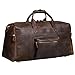 S-Zone Vintage Crazy Horse Leather men's Travel Duffle luggage Bag