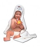 Denver Broncos Hooded Baby Towel (White)