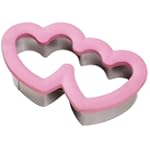 SAVE $1.75 - Wilton Comfort Grip Double Heart Cookie Cutter $8.24