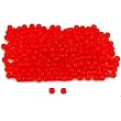 300 Red Round Druk Czech Glass Beads Beading Parts 4mm