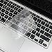 COSMOS Clear Ultra Thin TPU Soft keyboard Cover Skin for Aluminum Unibody Macbook Pro 13