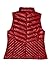 Talbots Chevron Quilted Ciré Puffer Vest - Classic Red (L)