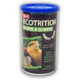 8 in 1 Ecotrition Grains & Greens Variety Blend for Canaries & Finches 8oz