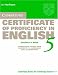 Book Cambridge Certificate of Proficiency in English 5 Student's Book: Examination Papers from University of Cambridge ESOL Examinations (CPE Practice Test