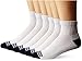 Nautica Men's 6 Pack Core Athletic Quarter Socks