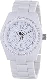 edc Damen-Armbanduhr Disco Glam - disco white with stones A.EE900172002