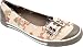 Nomad Women's See Saw Flats,Natural Floral Print Linen,7 M