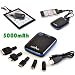 adiVolt Black Genuine Portable External battery Power bank for Apple iPod, iPhone, iPhone 3G, iPhone 3GS,Samsung,Sony Ericsson,HTC,MotoV3,Blackberry,Nokia,Mirco USB,Blackberry Phone Models mobile phone Digital products MP3,MP4,MP5,PSP,NDS,PDA,GPS(5000mah)