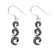 FOJO's Marcasite Swirl Earrings
