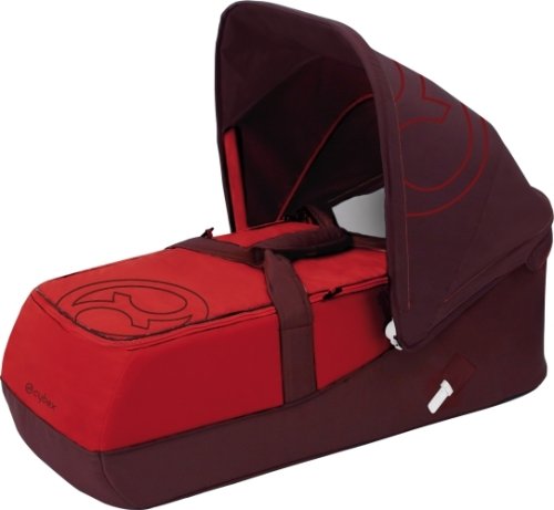 Cybex 050014001 - Callisto Carrycot Babytragetasche,  Design Chili red / bordeaux