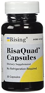 Rising Pharmaceuticals Risaquad Capsules, 60 Count