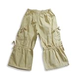 Wild Mango - Girls Twill Pant, Vanilla