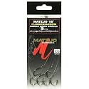 Matzuo 18'' Fluorocarbon Circle Hook Snells Size 1