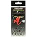 Matzuo 18'' Fluorocarbon Circle Hook Snells Size 1