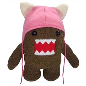  Domo 6.5 Inch Plush Figure Cat Hat Domo