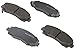 ACDelco 14D1102CH Advantage Ceramic Front Disc Brake Pad Set