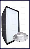 StudioHut 28" x 40" (70cmx100cm) Large Rectangular Photography/Video Softbox with Bowen's style speedring