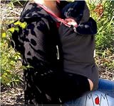 Tragecover WinterDeluxe Wendecover schwarz/schwarz