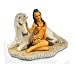 Tribal Gothic Tattooed Nymph Medieval Unicorn Sculpture new statue (The Digital Angel)