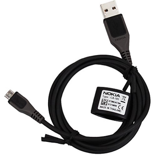 Nokia - Cable micro USB pour E52, E63, E66, E71, E72, E75, N82, N85, N86 8MP, N96, N97, N97 Mini, X6